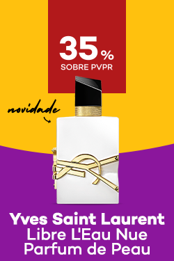 Novo Perfume YSL Libre L’Eau Nue com 35% desconto sobre preço de Venda ao Público Recomendado